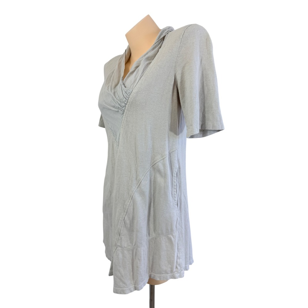 Prairie Underground Lagenlook Hemp Organic Cotton Tunic Top M - Picture 9 of 13